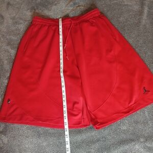 🔥 Vintage Gym Red Air Jordan Mesh Shorts XXL Jumpman Heat 🏀👑